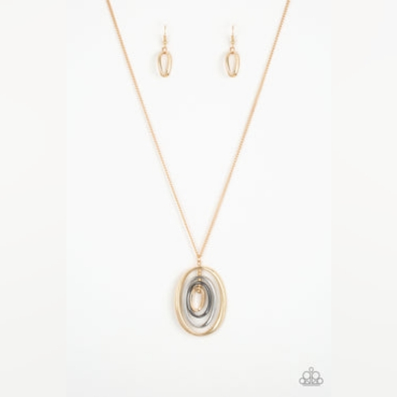 Classic Convergence Gold Necklace - Picture 2 of 3